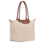 Le Pliage Original L Tote bag - Paper Cream