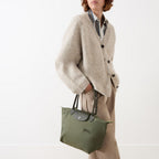 Le Pliage One L Tote Bag - Olive Green