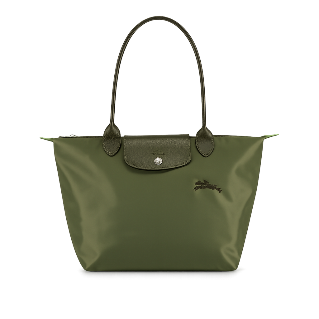 Le Pliage One L Tote Bag - Olive Green