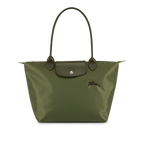 Le Pliage One L Tote Bag - Olive Green