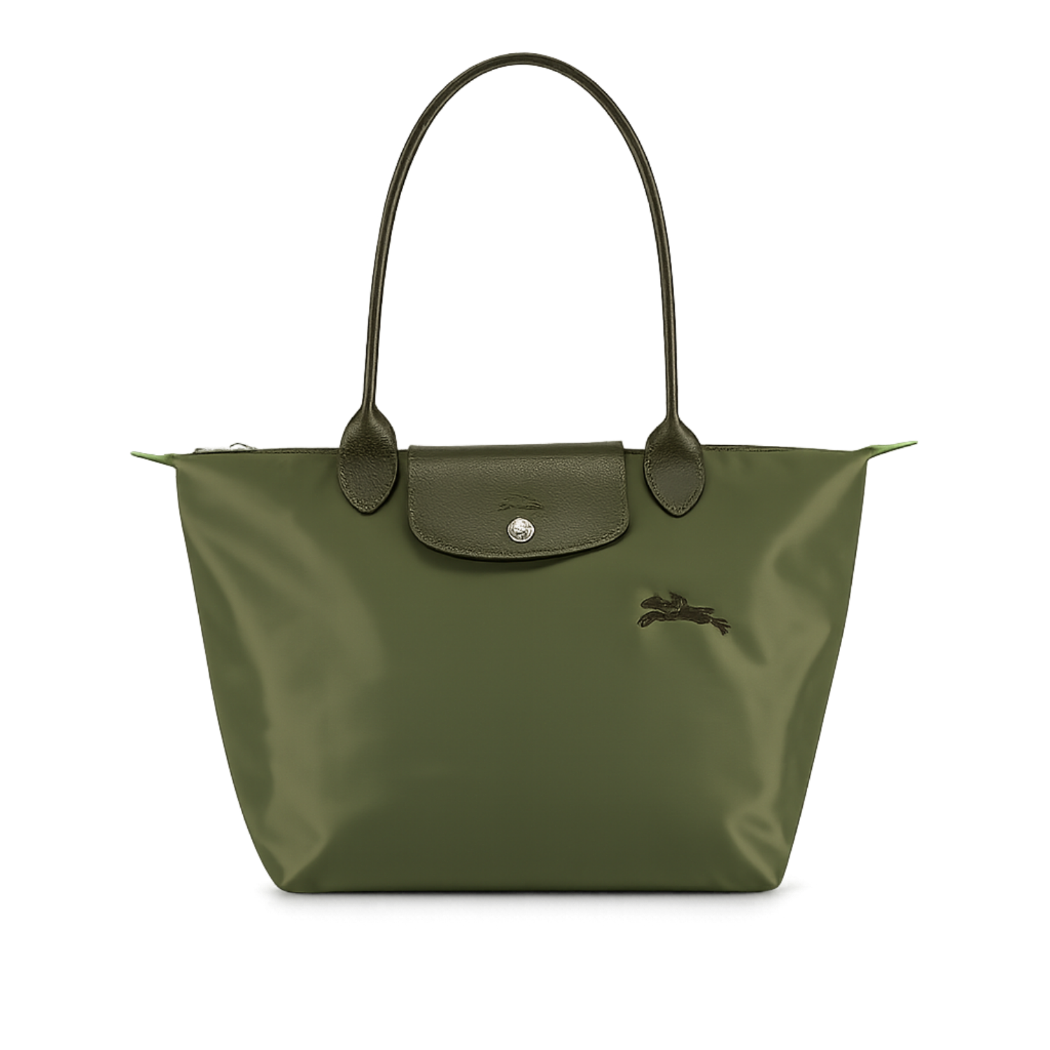 Le Pliage One L Tote Bag - Olive Green