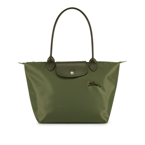 Le Pliage One L Tote Bag - Olive Green