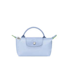 Le Pliage Original Pouch with handle - Sky Blue