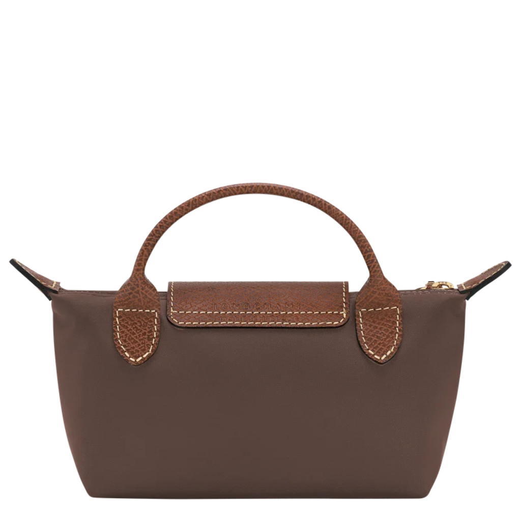 Le Pliage Original Pouch with handle - Ebony