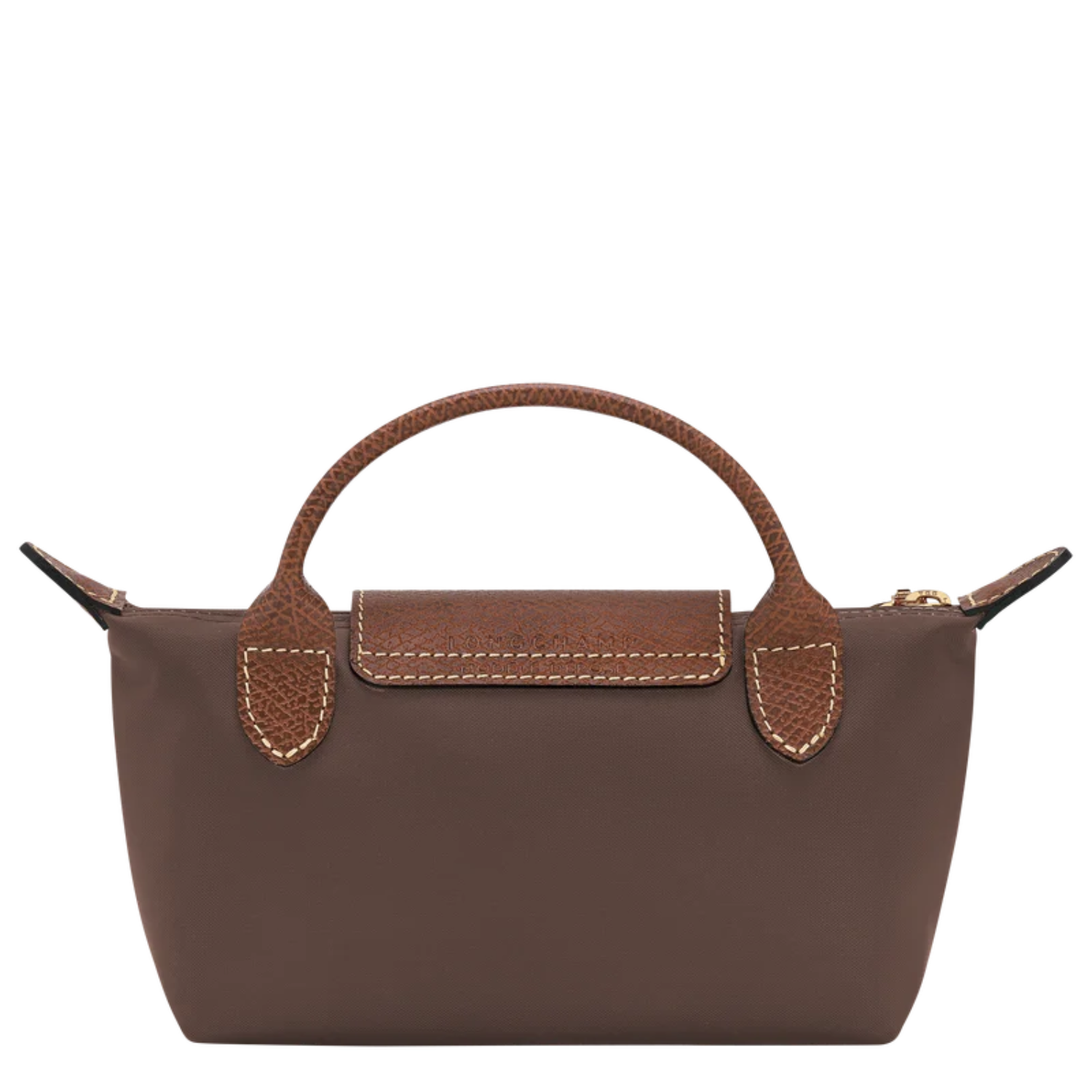 Le Pliage Original Pouch with handle - Ebony