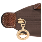 Le Pliage Original Pouch with handle - Ebony