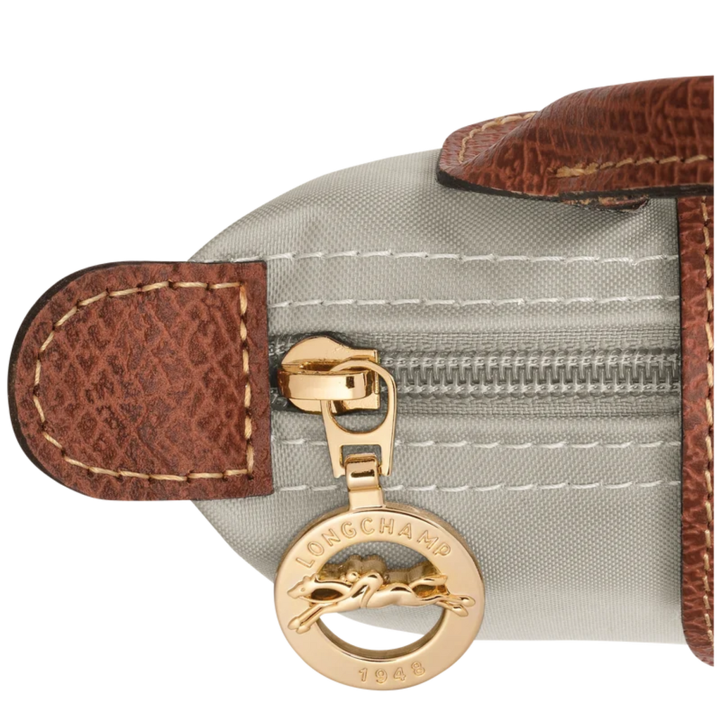Le Pliage Original Pouch with handle - Gray