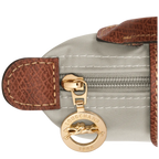 Le Pliage Original Pouch with handle - Gray
