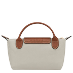 Le Pliage Original Pouch with handle - Gray