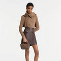 Le Pliage Original Pouch with handle - Ebony