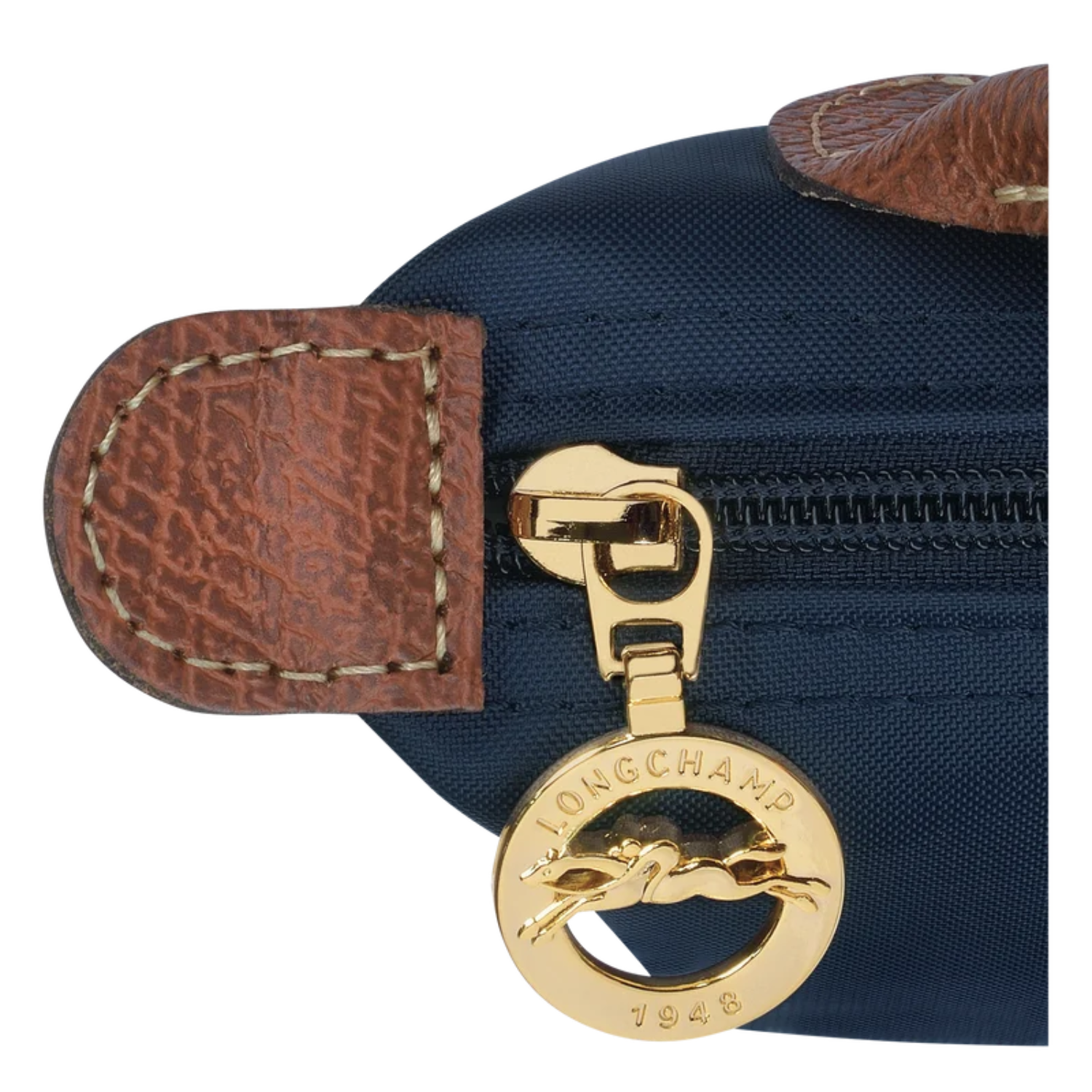 Le Pliage Original Pouch with handle - Navy Blue