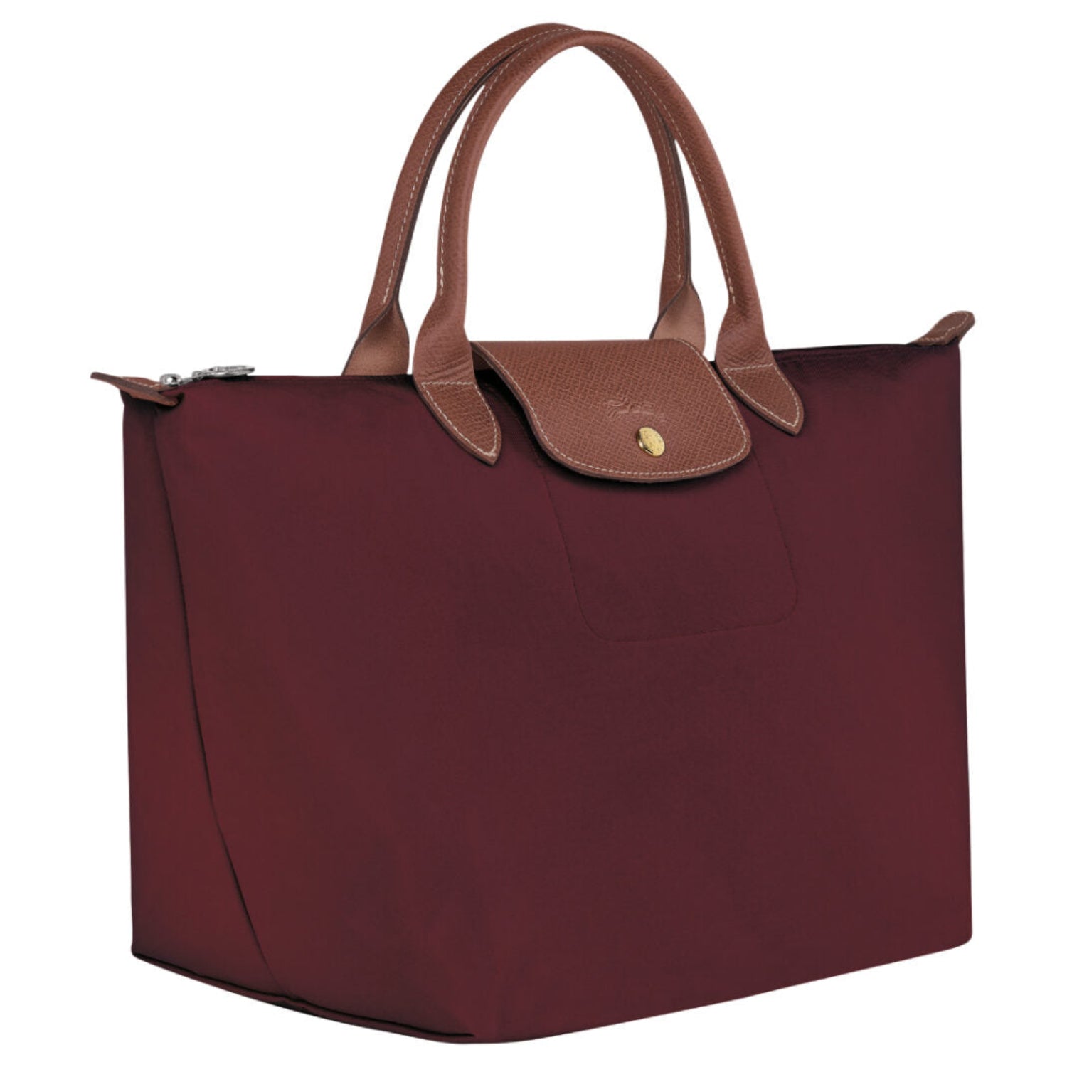 Le Pliage Original M Tote bag - Burgundy
