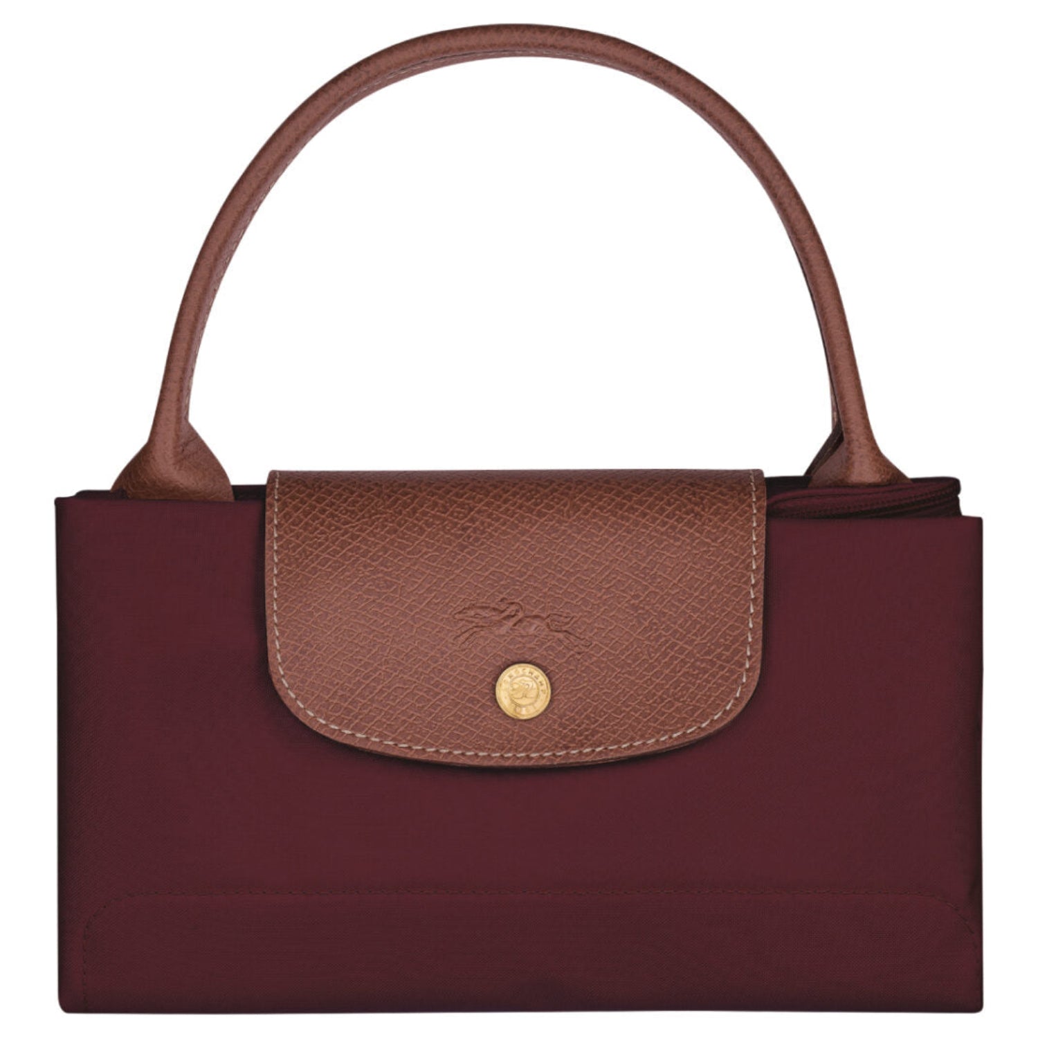 Le Pliage Original M Tote bag - Burgundy