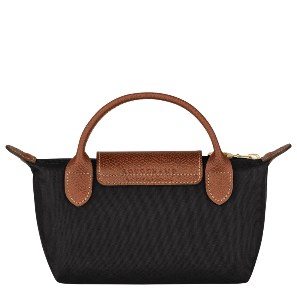 Le Pliage Original Pouch with handle - Black
