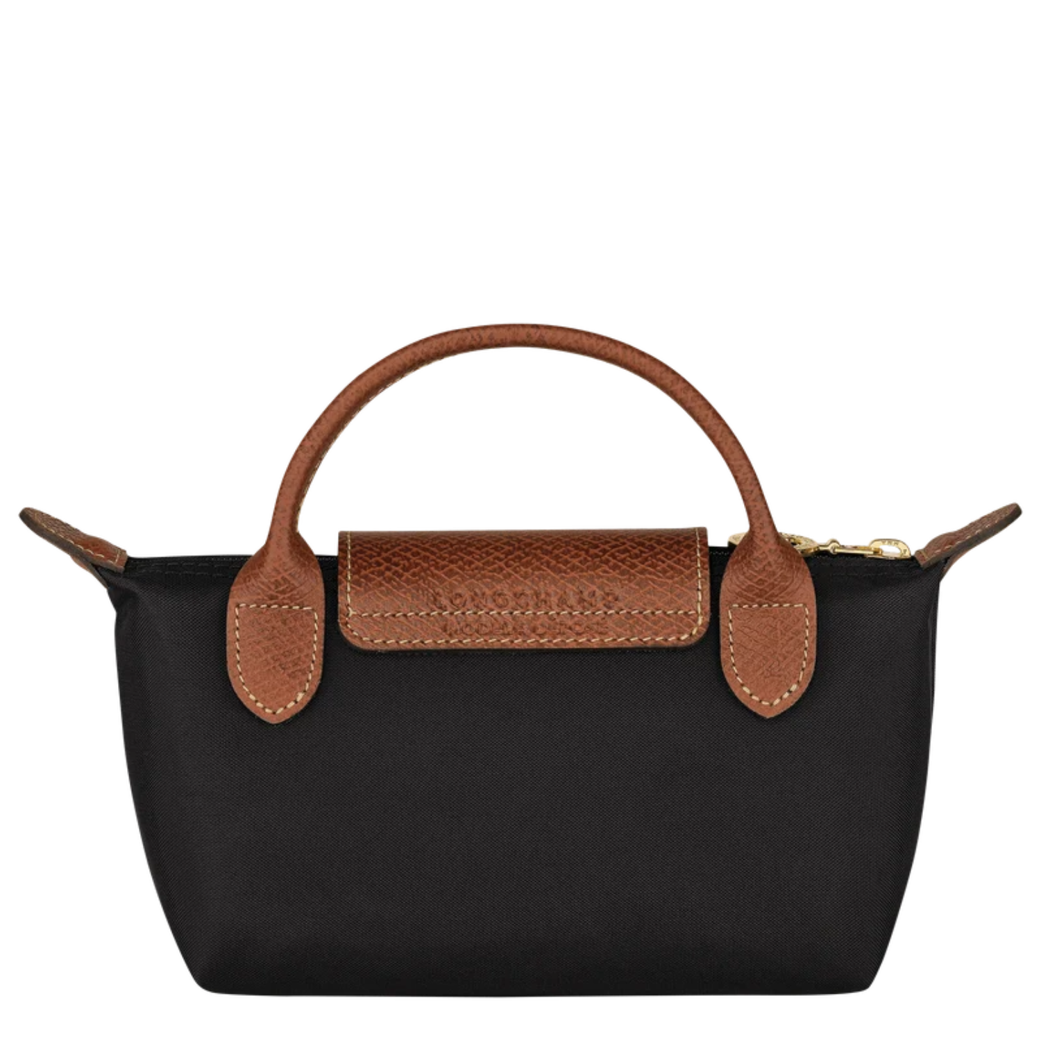 Le Pliage Original Pouch with handle - Black