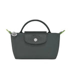 Le Pliage Original Pouch with handle - Full Gray