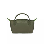 Le Pliage Original Pouch with handle - Olive Green